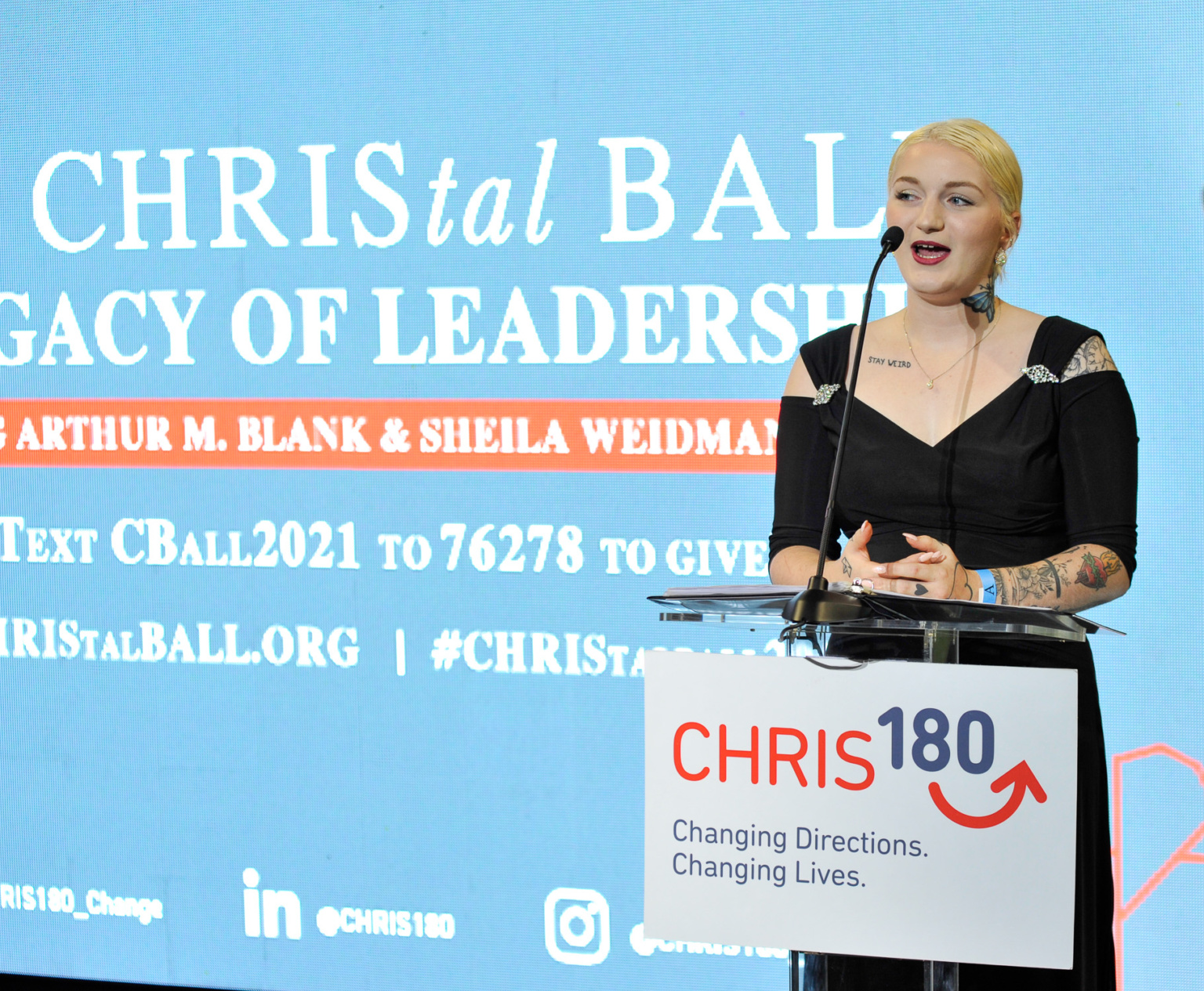 CHRIStal Ball Event Chris 180