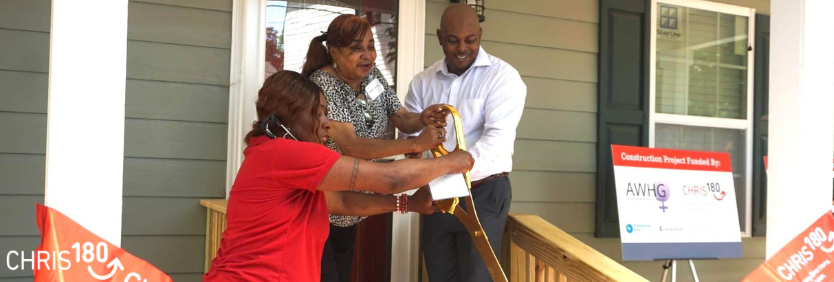 CHRIS 180 Hosts Ribbon Cutting For Westside Housing Initative